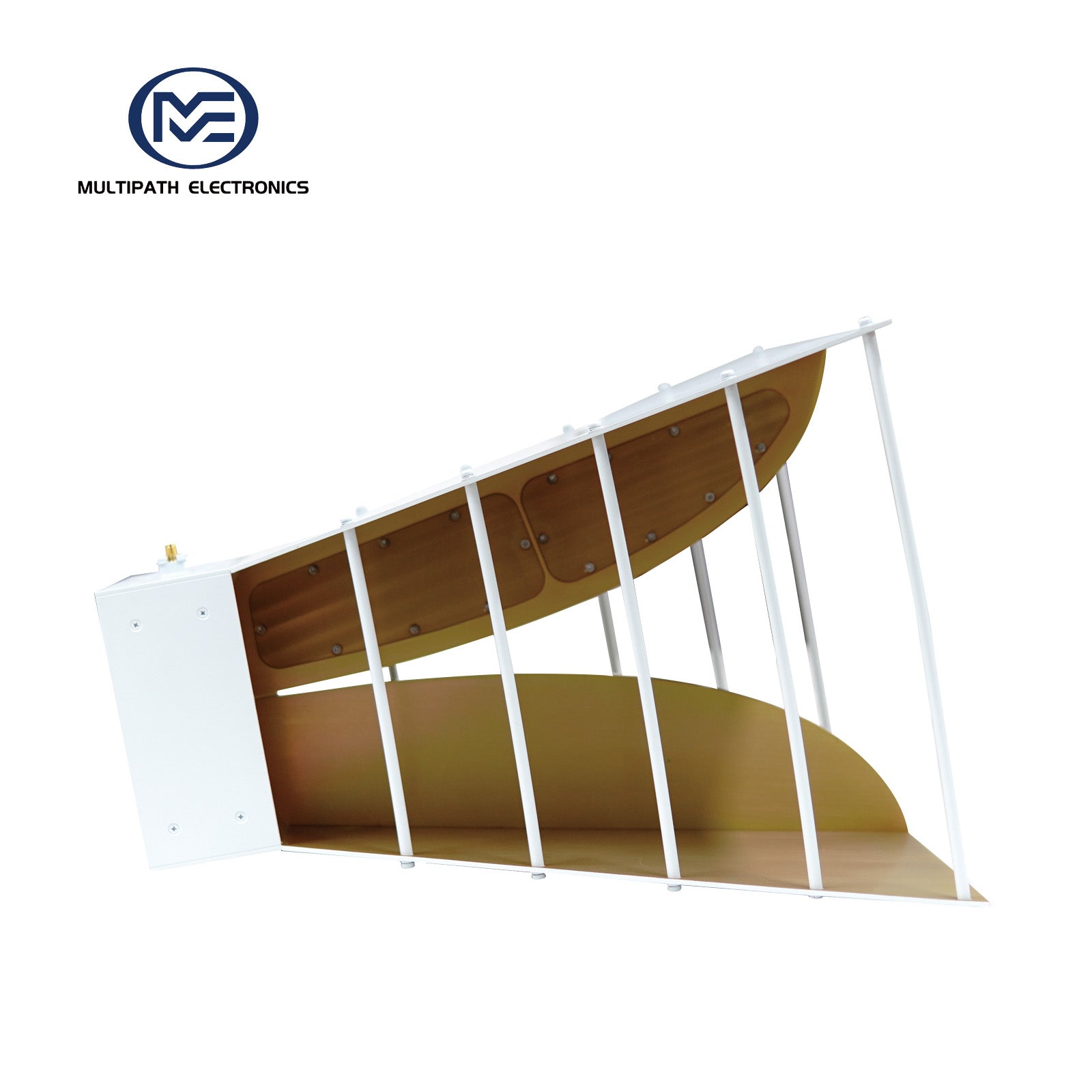 Broadband Horn Antenna, Single Polarized, 0.6 GHz to 9 GHz, 13 dBi, SMA Female