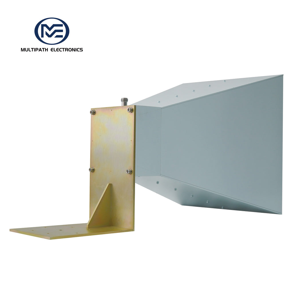 Broadband Horn Antenna, Single Polarized, 0.5 GHz to 2 GHz, 7 dBi,  N Female