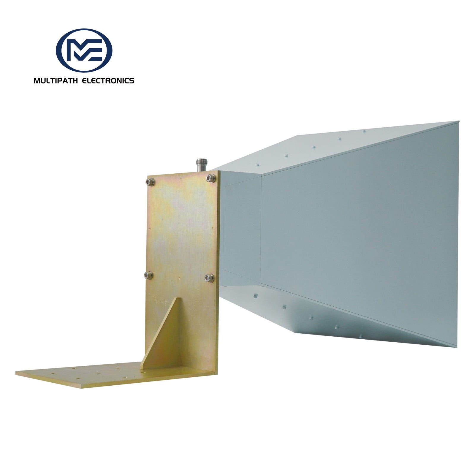 Broadband Horn Antenna, Single Polarized, 0.5 GHz to 2 GHz, 7 dBi,  N Female