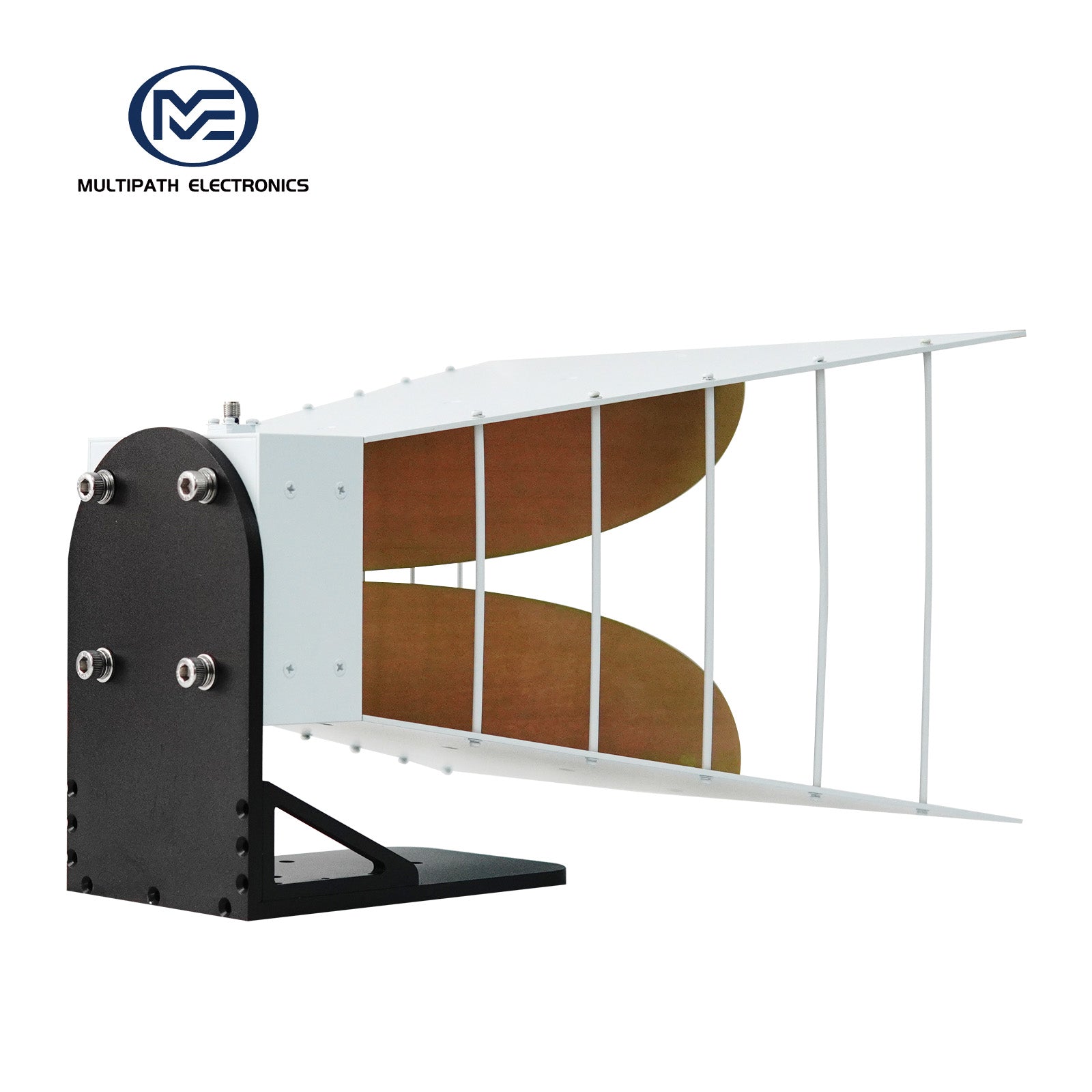 Broadband Horn Antenna, Single Polarized, 0.8 GHz to 12 GHz, 16 dBi, SMA Female
