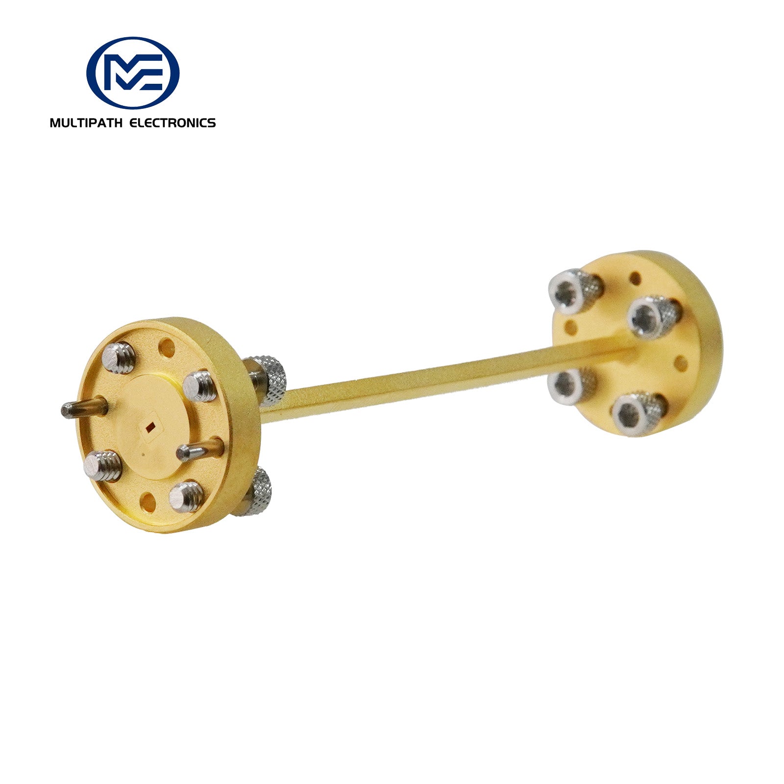 WR4 Hohlleiter-Geradstück, 172-261 GHz, UG-387/U-M, Vergoldung