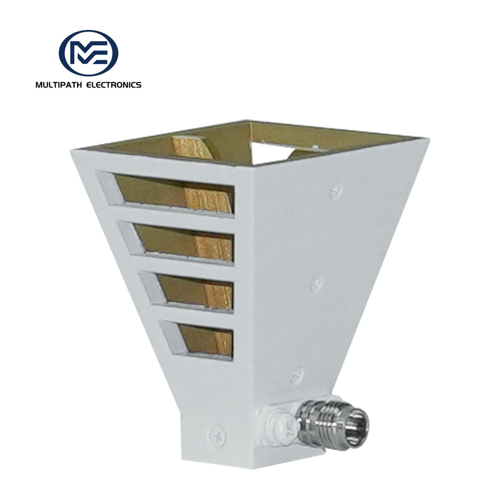 Broadband Horn Antenna, Single Polarized, 6 GHz to 67 GHz, 13 dBi, 1.85mm Female