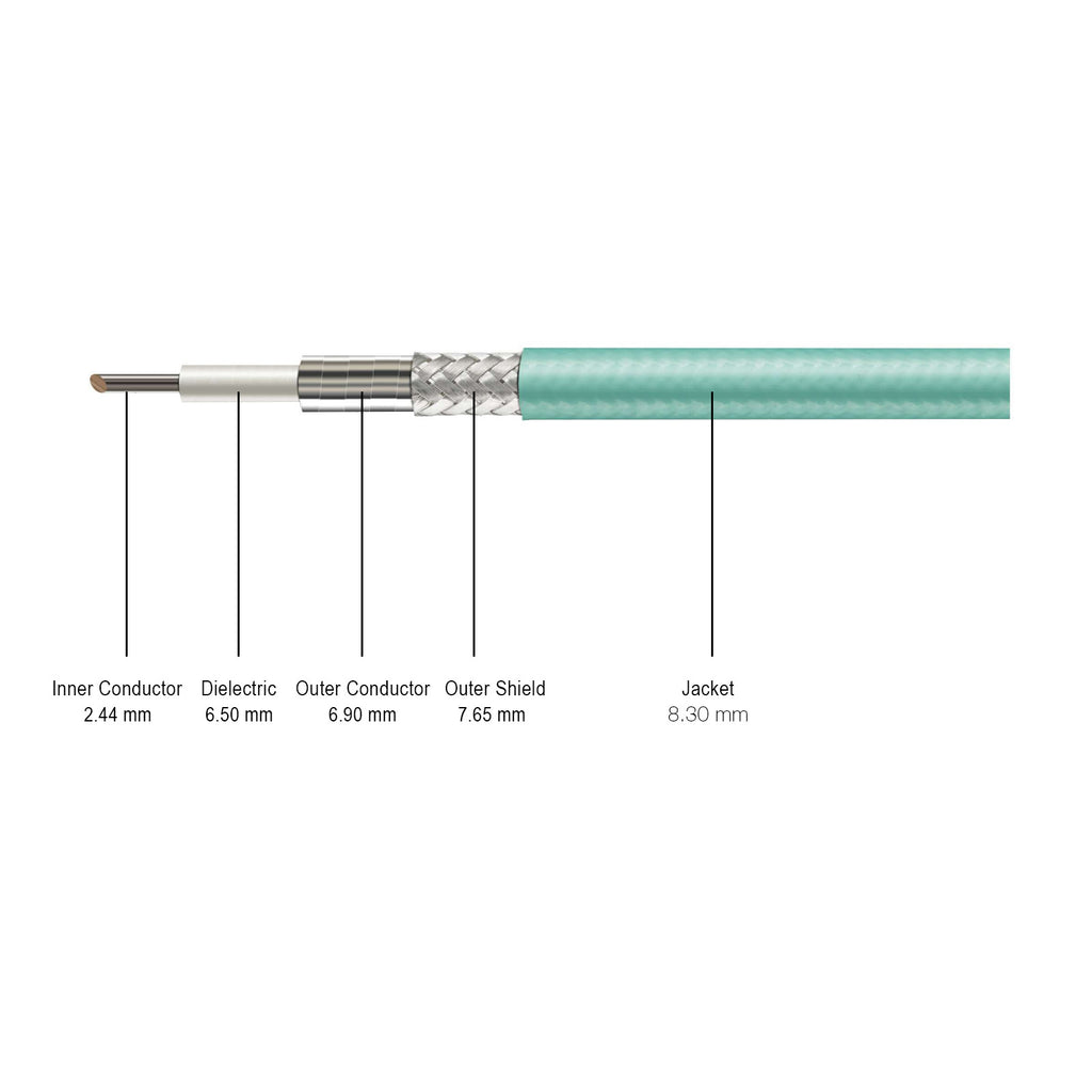 HA830 Series, RF Cable Assembly, 18 GHz, Low Loss, Stabilized Amplitude and Phase, N